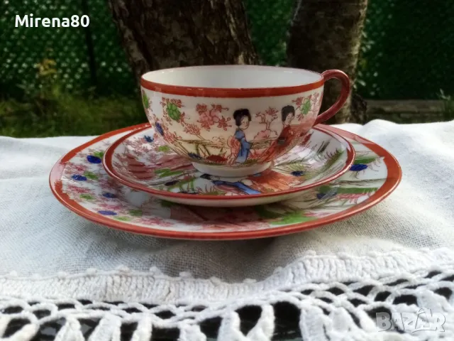 Японски троен сет за чай