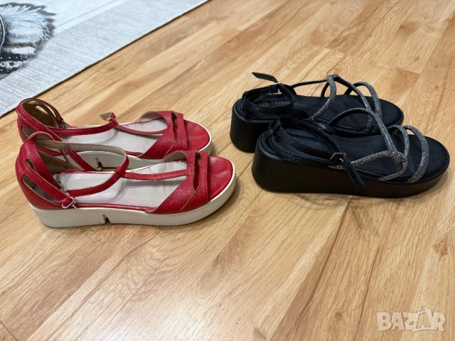 Дамски сандали два броя, снимка 4 - Сандали - 54015935