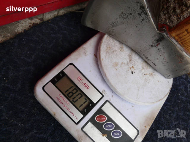  Стар немски топор - 573 , снимка 4 - Други ценни предмети - 50492955