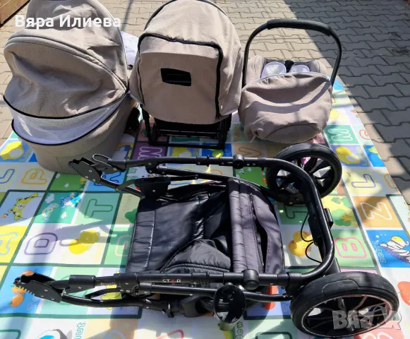 Бебешка количка STAR TIERRA NIO 3в1, снимка 9 - Детски колички - 49595285