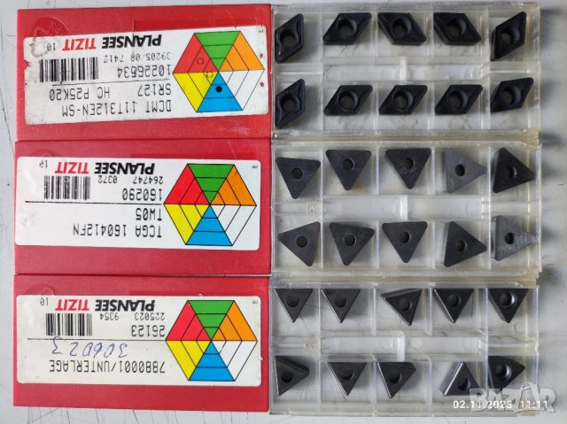 Твърдосплавни пластини, снимка 2 - Стругове - 42653114