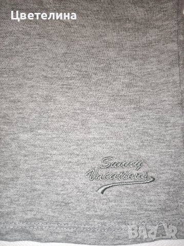 Сива тениска с къс ръкав за момичета на dressforless размер 156/158 см. , снимка 4 - Детски тениски и потници - 42654607