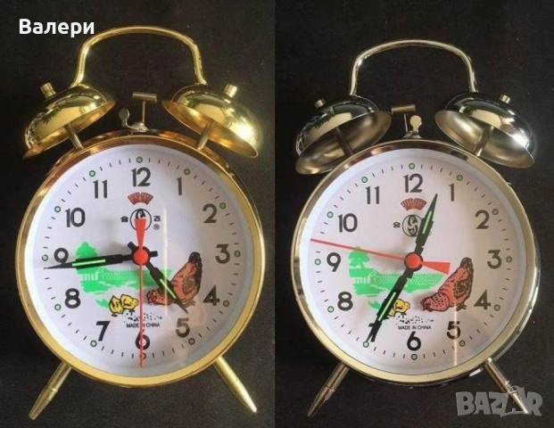 Класически ретро механичен будилник, снимка 2 - Други стоки за дома - 53204961