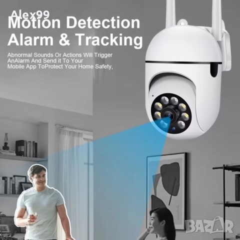 2 бр. wi-fi smart камера, снимка 4 - HD камери - 52797206