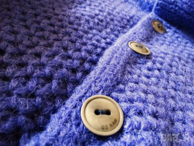 Намалена G-star Raw Cocoon Cardigan Knit Яке Жилетка от Вълна + Алпака Размер S/M, снимка 8 - Жилетки - 29137333