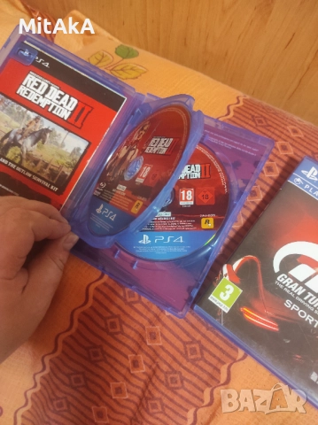 Red Dead Redemption 2 и Gran Turismo Sport, снимка 2 - Игри за PlayStation - 52523395