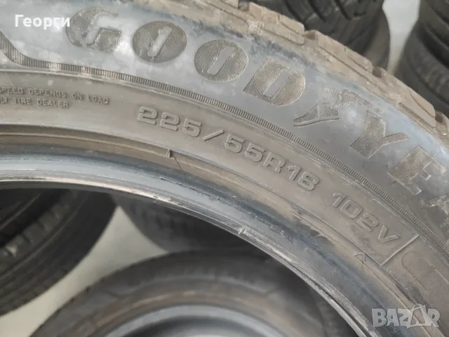 4бр.зимни гуми 225/55/18 Goodyear, снимка 5 - Гуми и джанти - 56153504