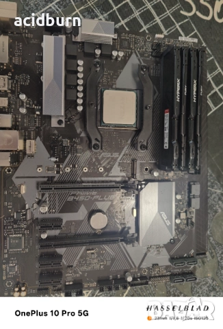 Продавам комплект Asus B450 prime plus + Ryzen 7 5800X + 32gb ram, снимка 1