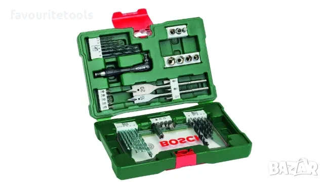 Комплект Bosch свредла и битове 41 части, снимка 9 - Отвертки - 47340145