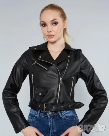 кожено яке , снимка 5 - Якета - 50452362