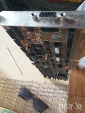 ISA EGA / CGA  ретро видеокарта "Display Systems" Inc , снимка 3 - Видеокарти - 51056481