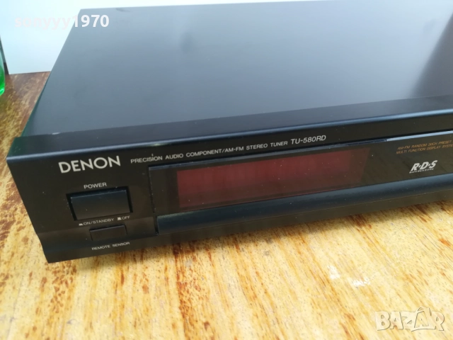 SOLD*DENON TU-580RD TUNER MADE IN GERMANY 0509251028, снимка 3 - Ресийвъри, усилватели, смесителни пултове - 51612707