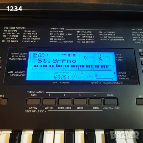 синтезатор клавир CASIO CTK-4200 пиано с плътни динамични клавиши и USB, снимка 3 - Синтезатори - 55948717