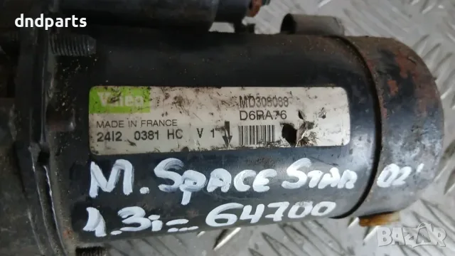 Стартер Mitsubishi Space Star 1.3i 2002 MD308088 Space Star (1998-2003), снимка 2 - Части - 56263837