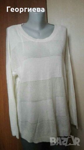 Дамски дълги пуловери с големи размери🌹🍀❤L,XL🌹🍀❤арт.1031, снимка 6 - Блузи с дълъг ръкав и пуловери - 30235113