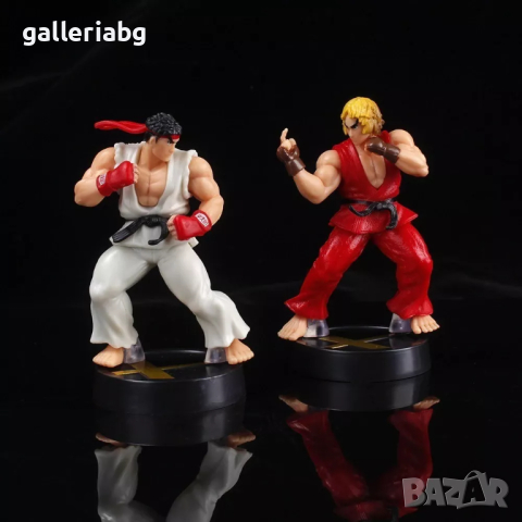 Фигурки от Street Fighter - Ken & Ryu, снимка 1 - Колекции - 44710069