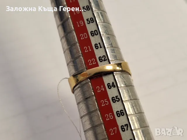 Дамски златен пръстен 6,36гр., снимка 4 - Пръстени - 56258438
