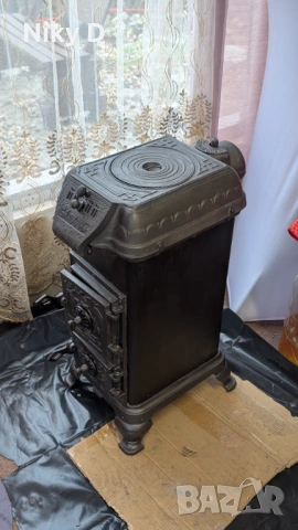 Стара чугунена печка,Един топъл спомен, снимка 3 - Печки, фурни - 53248099