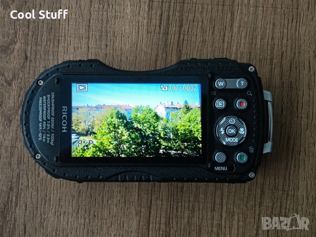 Удароустойчив компактен фотоапарат Ricoh WG-5 GPS, снимка 8 - Фотоапарати - 54338747