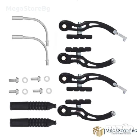 Ръкохватки и спирачки за велосипед К-Т PA989, снимка 2 - Части за велосипеди - 49384476