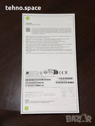 iPhone 16e 128GB чисто нов с гаранция, снимка 3 - Apple iPhone - 52924124