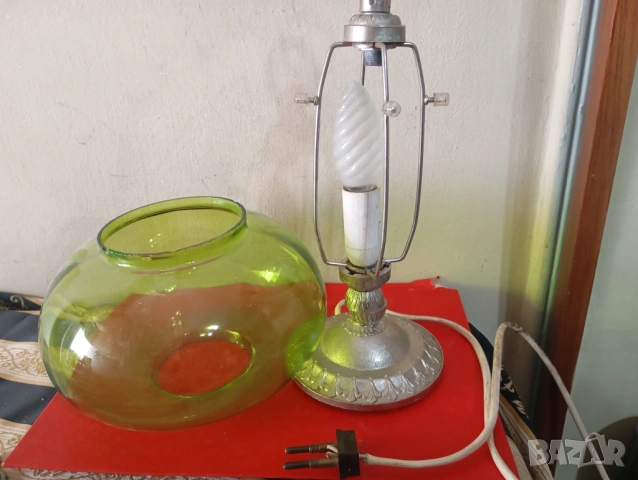 Настолна лампа в стил арт деко , снимка 4 - Настолни лампи - 54039357