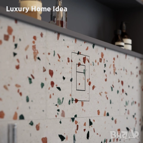 Основа за скрит монтаж на бутон от плочка (GROHE механизъм) -  Luxury Home Idea, снимка 7 - Други стоки за дома - 53980601