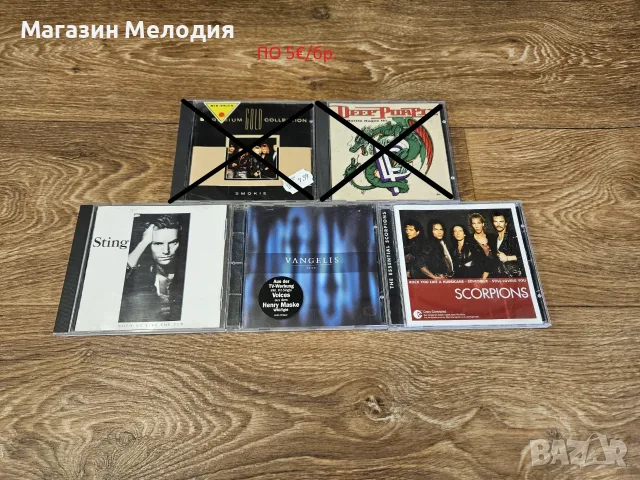 🎸 Колекция Оригинални дискове: Рок, Метал и Поп легенди (Metallica, AC/DC, Pink Floyd, The Prodigy,, снимка 8 - CD дискове - 55143168