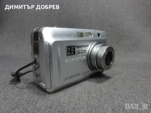 ЦИФРОВ ФОТОАПАРАТ OLYMPUS MJU DIGITAL 500 5.0MP CCD DIGITAL CAMERA Y2K DIGICAM, снимка 4 - Фотоапарати - 55726074