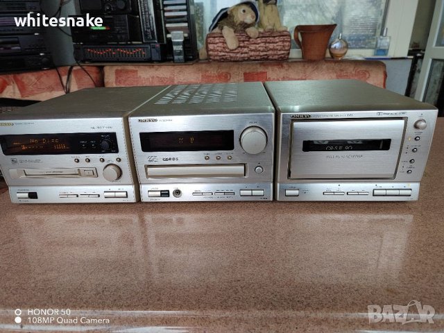 Onkyo HiFi System, CD, MD, TAPE, AUX, Tuner... , снимка 11 - Аудиосистеми - 36648764