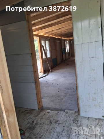 Парцел със сграда + проект за къща , снимка 10 - Къщи - 49693769