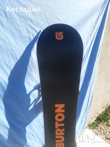 Сноуборд   152см.BURTON PROGRESSION,  с автомати.  , снимка 8 - Зимни спортове - 56483990