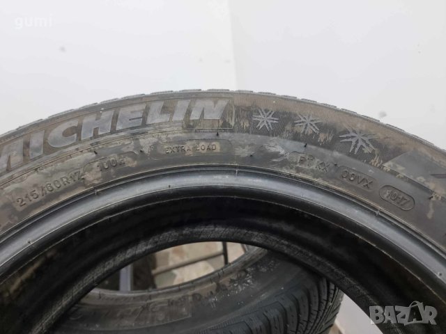 2бр зимни гуми 215/60/17 Michelin C432 , снимка 4 - Гуми и джанти - 42833332