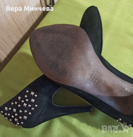 Дамски официални обувки Fiorella Rubino, N:40, изк.велур, снимка 5 - Дамски елегантни обувки - 38960068