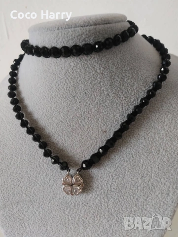 Комплект гривна и чокър,ръчно изработени, снимка 2 - Романтични подаръци - 53088766