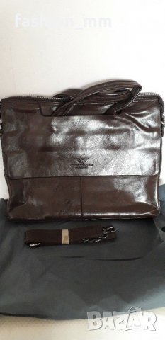 Бизнес кожена чанта Armani , снимка 3 - Чанти - 31755741