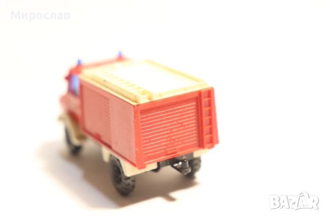 	WIKING 1:87 H0 MERCEDES ПОЖАРНА МОДЕЛ КОЛИЧКА, снимка 5 - Колекции - 52931602