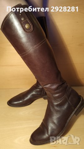  Donna Carolina дамски ботуши от естествена кожа, снимка 7 - Дамски ботуши - 31274072