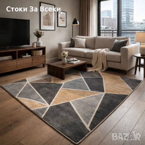 Модерен противоплъзгащ килим 120x160 с избор на дизайн