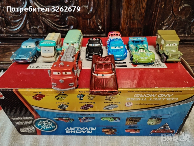 колички на Маккуин 9бр , снимка 2 - Коли, камиони, мотори, писти - 52910583