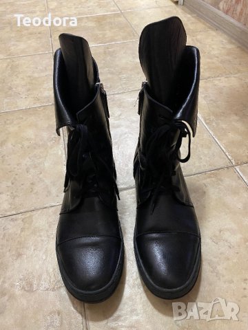 Боти от естествена кожа 