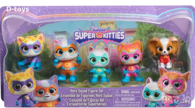 Фигурки супер котета -Disney Super Kitties , снимка 2 - Фигурки - 52071161