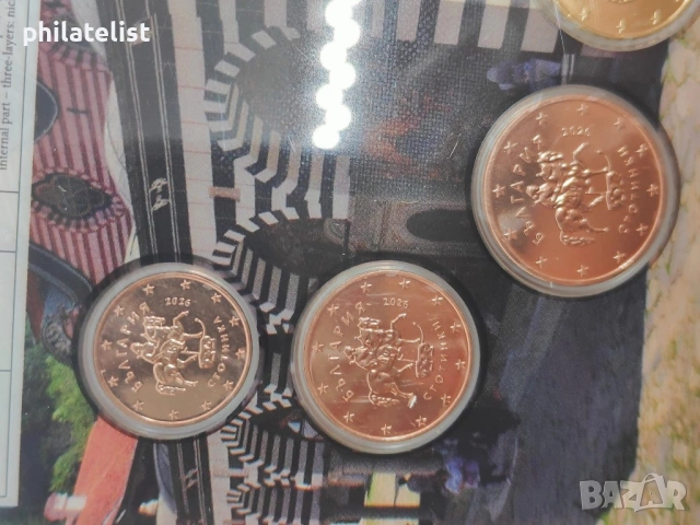 България 2026 - Комплектен банков евро сет - 8 монети BU, снимка 8 - Нумизматика и бонистика - 54094990
