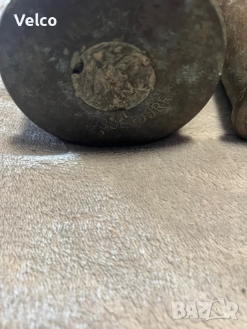 бронзови гилзи от оръдие , снимка 3 - Антикварни и старинни предмети - 50685514