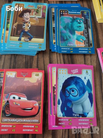 Карти на Звездите на Disney Pixar , снимка 4 - Колекции - 37011232