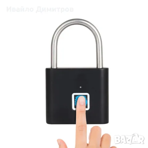 Катинар с пръстов отпечатък, снимка 3 - Друга електроника - 49632837