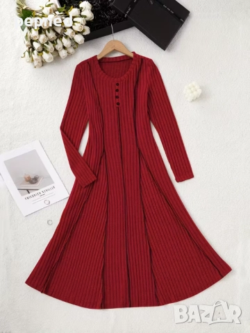 Стилна рокля за сезона р.Л, снимка 5 - Рокли - 52299960