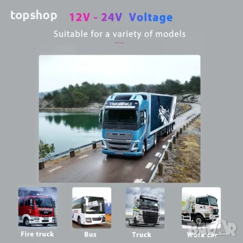 НОВ комплект задна камера с монитор Hikity, водоустойчива 18 IR LED нощно виждане, 7" монитор..., снимка 7 - Аксесоари и консумативи - 50542358