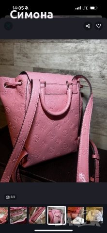 Дамска раница Guess, снимка 6 - Раници - 52548301