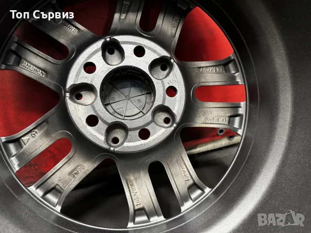 Оригинални алуминиеви джанти за Мерцедес (Mercedes), 16 цола, 5х112, снимка 8 - Гуми и джанти - 56184565